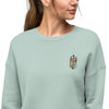 Crown Crop Sweatshirt