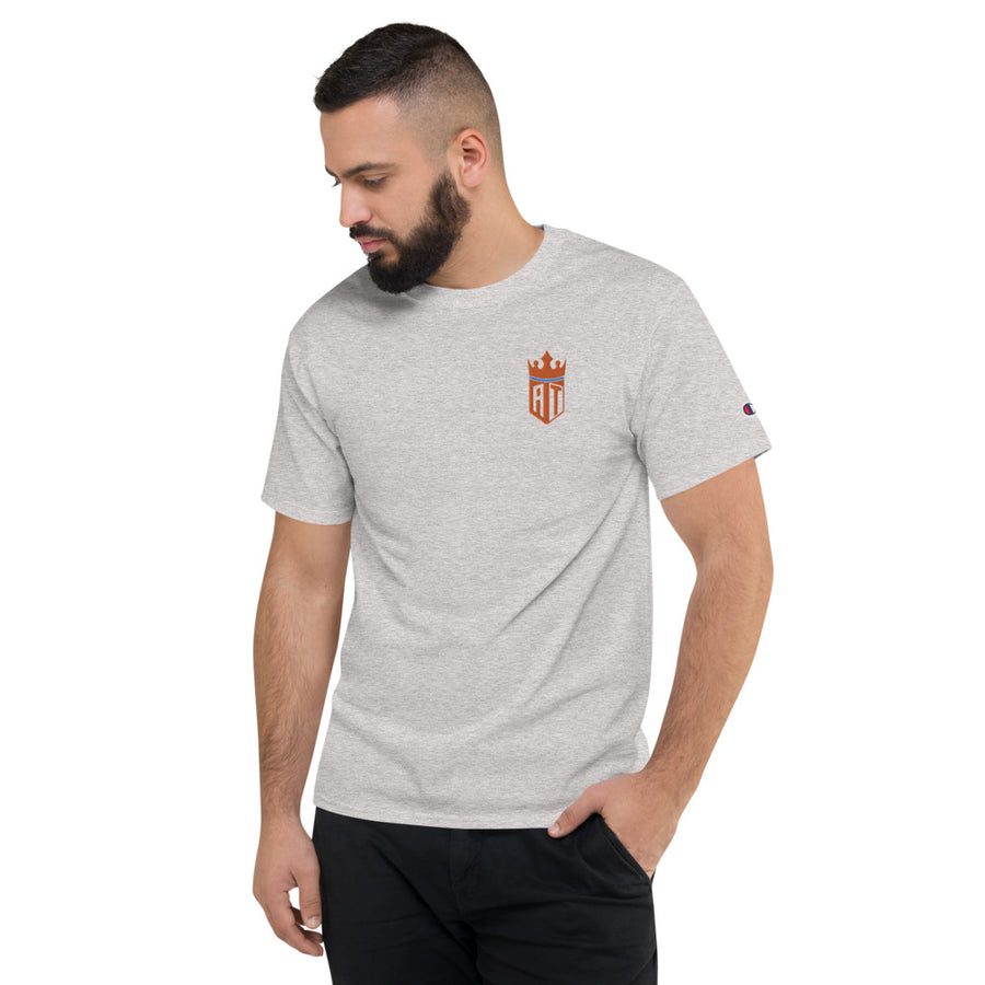 Crown Embroidered Champion T-Shirt