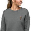 Crown Crop Sweatshirt