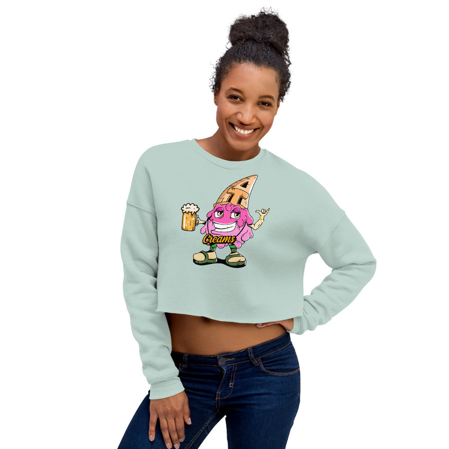 Ice Cream Crop Sweatshirt